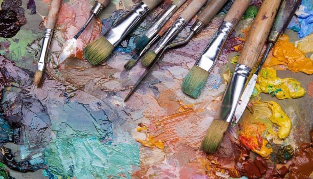Synthetic paintbrushes