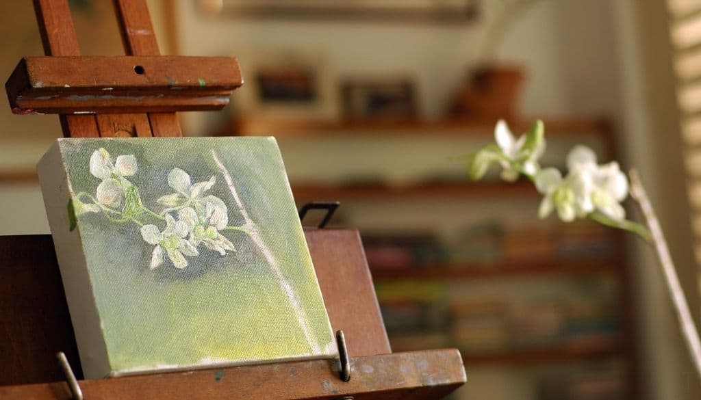 Do I need to use an easel to paint?
