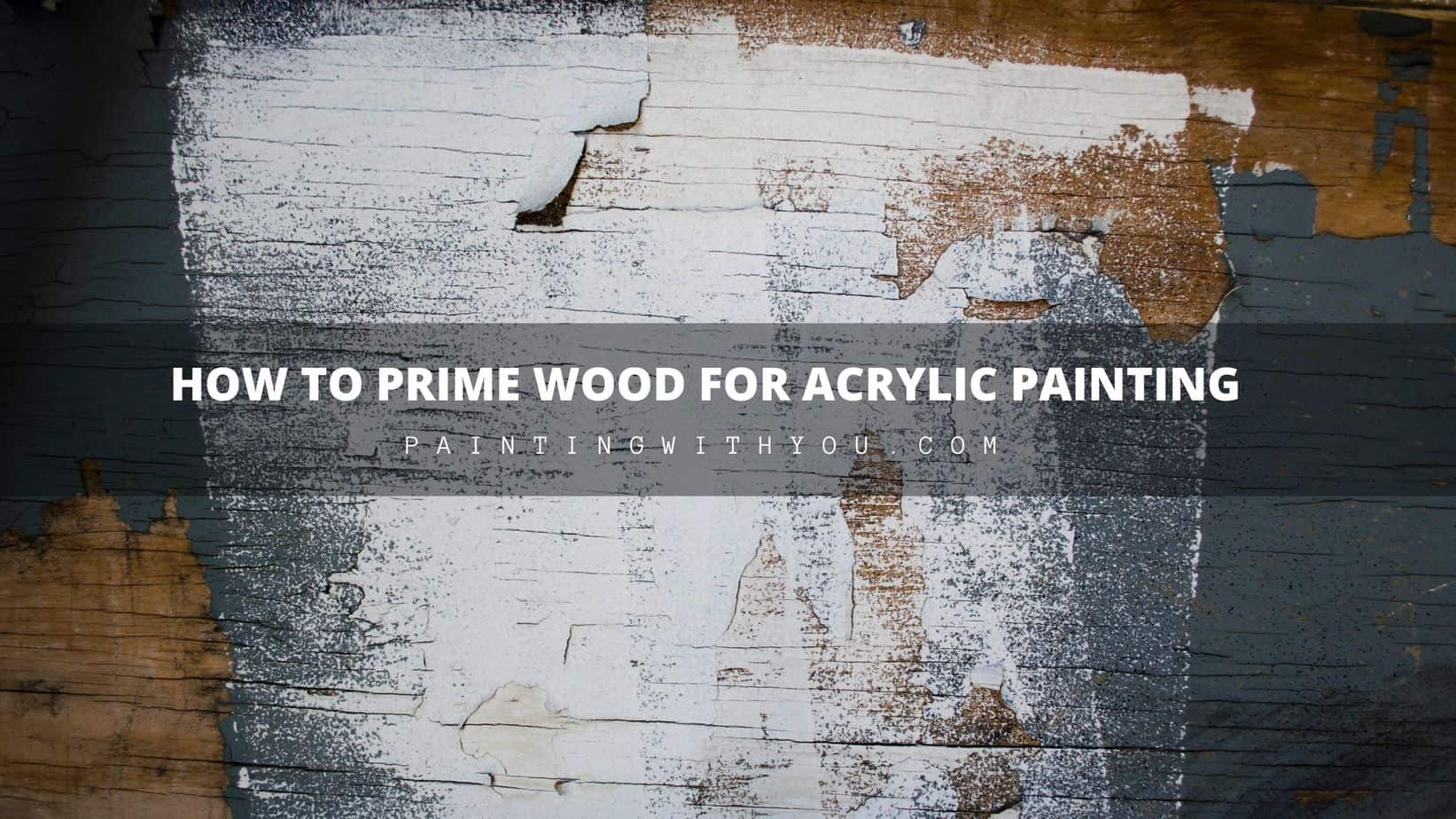 How to Prime Wood for Acrylic Painting