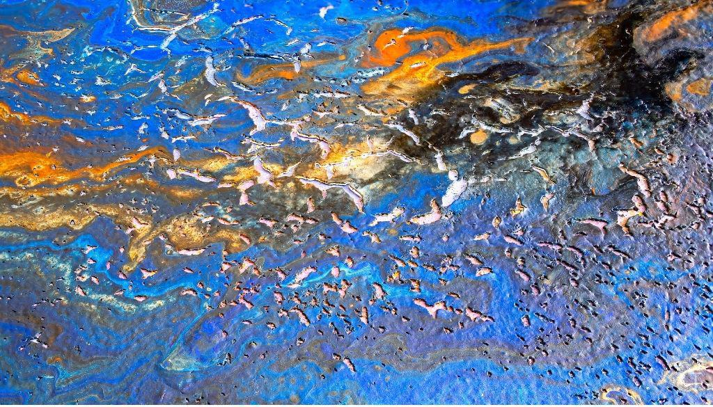 How to fix cracked acrylic pour painting?