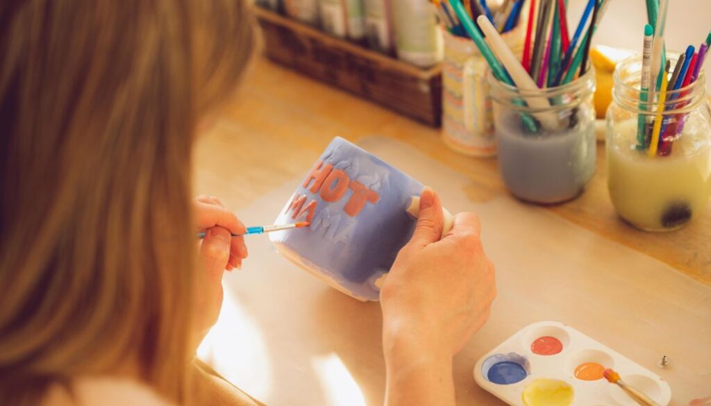 Paint Ceramic Mugs